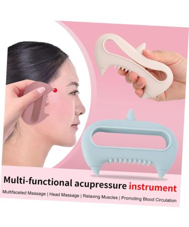 Beavorty 15 STK Massage Device Hairbrush - Gua Sha Scalp Scratching Tool for Relaxation & Hair Health - Buy Online on GoSupps.com