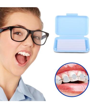 10 Pieces Orthodontic Wax for Braces - 50 Strips Dental Wax with 10 Flavors for Pain Relief & Irritation - Buy Online on GoSupps.com