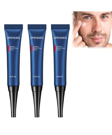 Openeyes Awaken Peptide Lifting Eye Gel Nordizoe Openeyes Awaken Peptide Lifting Eye Gel nordizoe openeyes Lifts Firming Anti-wrinkle Eye Tightener Men Eye Cream Anti Aging (3Pcs)