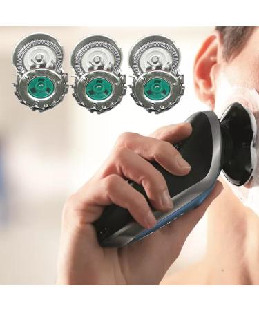 Replacement Shaver Heads Set of 3 for Philips Norelco HQ64 HQ54 HQ5705 HQ6070 HQ6073 7310XL PT710 - International Shipping Available - Buy Online on GoSupps.com