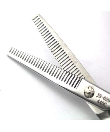 6.0 Inch Double-Sided Tooth Scissors Hairdressing Scissors High-end Professional Hairdressing Scissors Tools Corrosion Resistant Rust Resistant (Color : Silver) - Buy Online on GoSupps.com