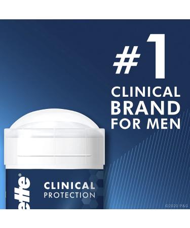 Gillette Antiperspirant Deodorant for Men - Clinical Soft Solid, Ultimate Fresh, 72 Hr Protection, 3 Pack (1.7 oz Each) - Buy Online on GoSupps.com