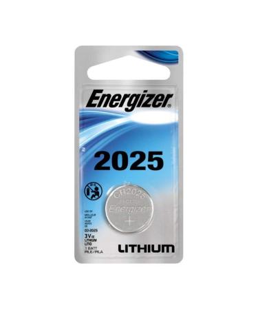 Energizer Battery 3 Volt 2025 1 Each (Pack of 2)