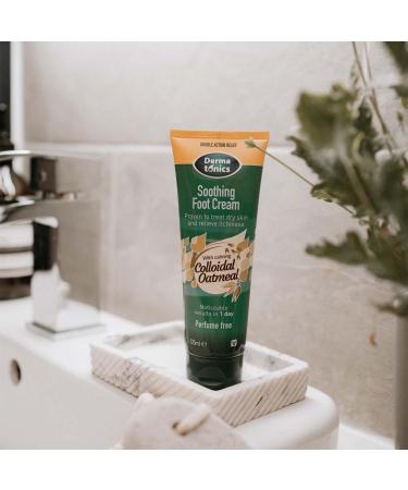 Dermatonics Soothing Foot Cream - Rapid Relief for Athlete's Foot, Dermatitis, Dry Skin - 125ml, Vegan & Diabetic-Friendly - Buy Online on GoSupps.com