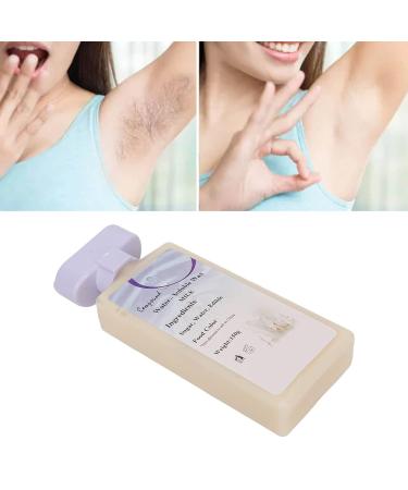 Buy Roll On Wax Refill - Mild Professional Portable Painless Full Body Wax for Beauty Salon | Milk Flavor - Buy Online on GoSupps.com