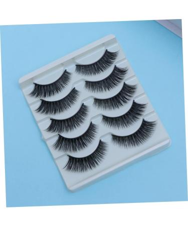 minkissy 15 Pairs Strip Fake Lashes for Women Fake Lashes for Girls Natural Lashes Soft Light Fake Lash Cat Eye Lashes 3d Lashes Natural False Lashes Faux Lashes 5d Eyelash Material - Buy Online on GoSupps.com