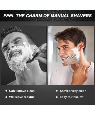 Uraqt Safety Razor for Men - Stainless Steel Vintage Razor Plane with 10 Blades Travel Etui & Built-in Mirror | High-Quality Wet Shaving - Buy Online on GoSupps.com
