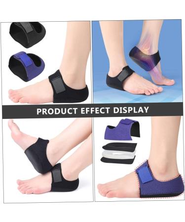FRCOLOR 6 Pcs Heel Protector - Cracked Heel Support Achilles Tendonitis Brace Gel Breathable Sleeve & Sole Guards for Comfort & Protection | International Shipping Available - Buy Online on GoSupps.com