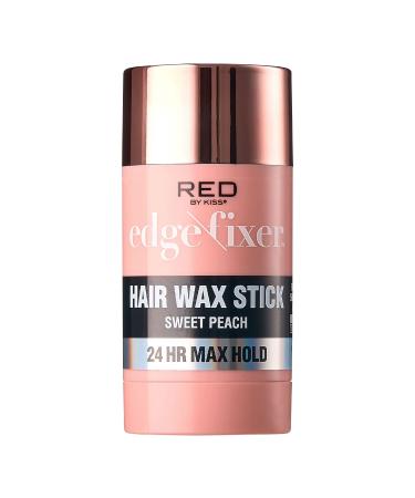 Red by Kiss Hair Wax Stick 24HR Max Hold Edge Fixer Edge Control Pomade Non-Sticky  Non-Oily Flake Free Hair Styling Wax (Sweet Peach) - Buy Online on GoSupps.com
