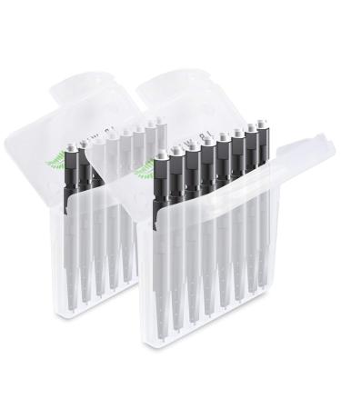 JB White 16 Wax Filters for Hearing Aids Compatible with Phonak Cerustop Wax Guards | Widex Nanocare | Oticon ProWax MiniFit | Siemens Signia 3.0 | Resound | Hearing Aid Filter (16pcs 1.3mm) 16 Set - Wax Guards