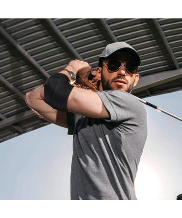 Tendonitis Elbow Brace with Two Stabilizers Neoprene Elbow Support Brace for Arm Protection Elbow Support - Buy Online on GoSupps.com