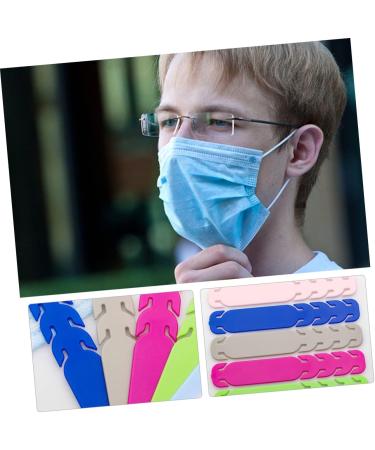 JECOMPRIS 10ST Ear Cable Extension Buckle - Silicone Rubber Mask Strap Enhancer & Ear Protection Hook - Replacement Clip & Elastic Holder (11x1.8cm) - International Shipping - Buy Online on GoSupps.com