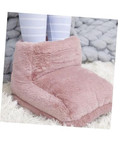 Buy Toddmomy Heated Foot Massage Device - Warm Foot Warmer & Plush Shoe Mat for Winter Comfort | USB Heated Footrest in Pink - Buy Online on GoSupps.com
