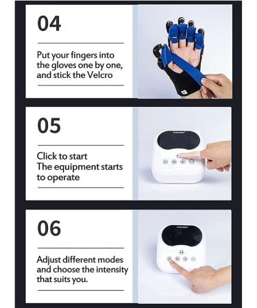 ZZBB Finger Training Device Electric Rehabilitation Robot Gloves Finger Orthoses Electric Rehabilitation Auxiliary Training Gloves Left Small - Buy Online on GoSupps.com