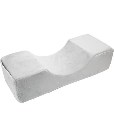 Nail Art Hand Pillow Eyelashes Extension Pillow Beauty Salon Eyelash Grafting U Shaped Pillow (Silver Gray Flocking) - Buy Online on GoSupps.com