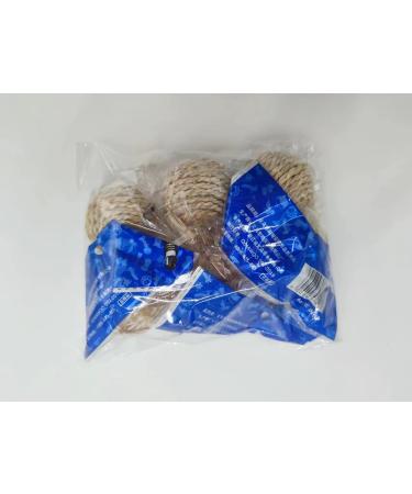Shengruili Sisal Ball Catz - 6 Eco-Friendly Interactive Cat Toy Balls for Playful Pets - Buy Online on GoSupps.com