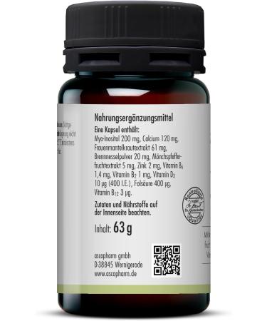 Sovita Lady's Mantle Capsules for Menstruation & Menopause Support | Chasteberry & Myo-Inositol | International Shipping - Buy Online on GoSupps.com