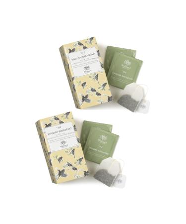 Whittard Whittard | Black Tea for English Breakfast | Robusta & Malted Black Tea Bags - 2 x 25 Filters (100 Gr)