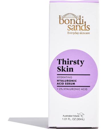 Bondi Sands - Thirsty Skin Hyaluronic Acid Serum - Anti-Aging Face Serum with Hyaluronic Acid Moisturising for Sensitive and Mature Skin 30ml - Buy Online on GoSupps.com