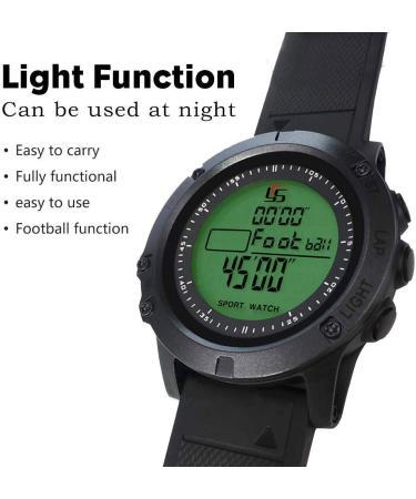FCXJTU Digital Referee Watch - Sports Stopwatch for Coaches | 100 Lap Memory Large Display & Alarm | Ideal Soccer Timer - Buy Online on GoSupps.com