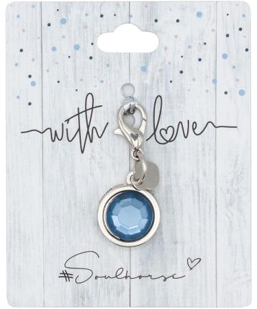 Soulhorse Bridle Looals & Lucky Charms for Horses | Keychain & Trailer Charms with Artificial Stone - Soul Horse Navy - Buy Online on GoSupps.com