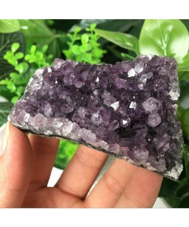 Natural Amethyst Cluster Quartz Crystal geode Specimen Crystal Natural Luster
