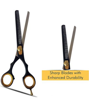 YSCARE Professional Stainless Steel Hair Cutting Scissors - 6.5 Inch for Salon Barbers, Men, Women, Children & Adults - Buy Online on GoSupps.com