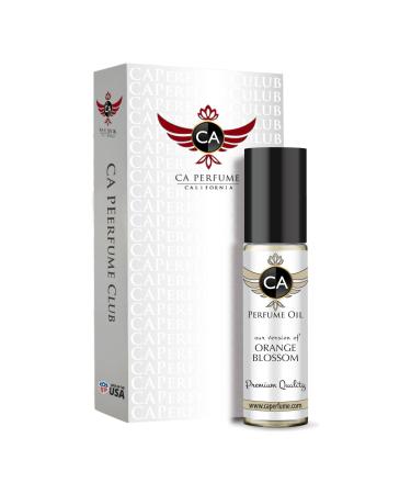 CA Perfume Impression of Jo M Orange Blossom For Women & Men Replica Fragrance Body Oil Dupes Alcohol-Free Essential Aromatherapy Sample Travel Size Concentrated Long Lasting Attar Roll-On 0.3 Fl Oz/10ml JO M ORANGE BLOSSOM IMPRESSION 0.33 Fl Oz (Pack of 