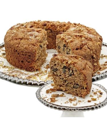 1-800-Bakery's Coffee Cake: Cinnamon Walnut, Bakery Fresh 8 Inch / 2.5 Lb, Serves 12 Slices
