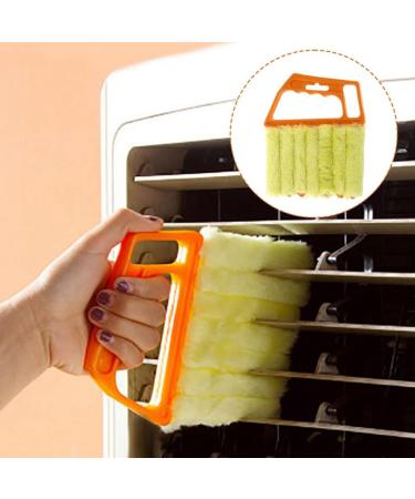 Desikixudy 2Pcs Window Venetian 7 Finger Dusting Cleaner Tool Window Shutters Venetian Brush - Buy Online on GoSupps.com
