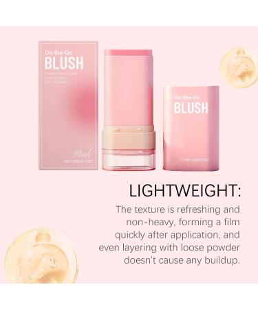  FUYOULILO 2-in-1 Blush Stick Multi-Use Shade for Cheeks and Lips Buildable for Eyes and Face Long-Lasting Hydration (2) - Buy Online on GoSupps.com