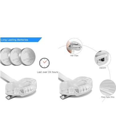 LED Fiber Optic Lighting Set - 3 6 10 80 Lights in Blue Rainbow Red Green White - Perfect for Parties & Events | International Shipping Available - Buy Online on GoSupps.com