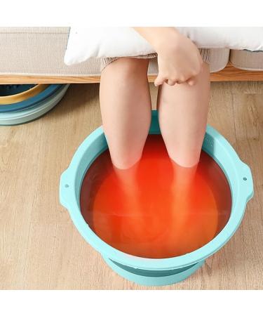 Plastic Foot Soaking Foldable Basket Tub Basin Washing Feet - Buy Online on GoSupps.com