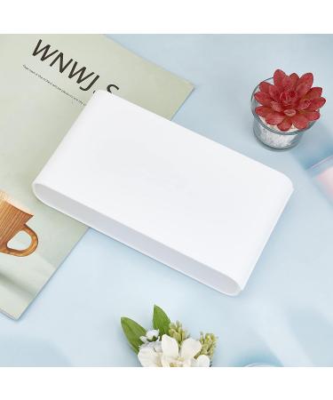 NICENEEDED Nail Art Stickers Storage Box White Rectangle Plastic Container with lid for Nail Decals Portable Dustproof Organizer Sundries Storage Nail Art Accessories - Buy Online on GoSupps.com