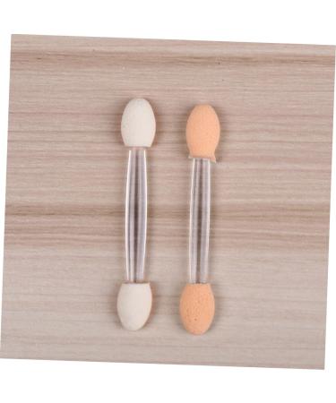 Housoutil 50pcs Two-color Eyeshadow Brush Eye Shadow Makeup Brushes Eyeshadow Cosmetic Woman Girl - Buy Online on GoSupps.com
