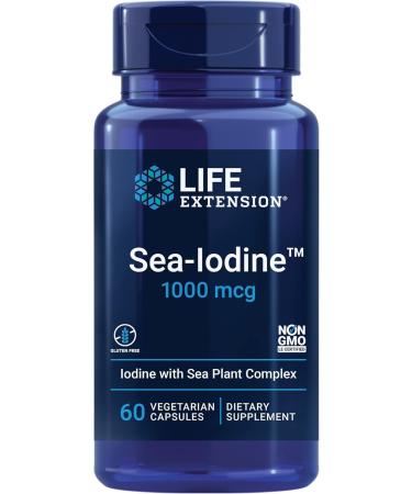 Life Extension Taurine 1000mg and Sea-Iodine 60 Capsules Supplement Bundle Taurine + Sea-Iodine  - Buy Online on GoSupps.com