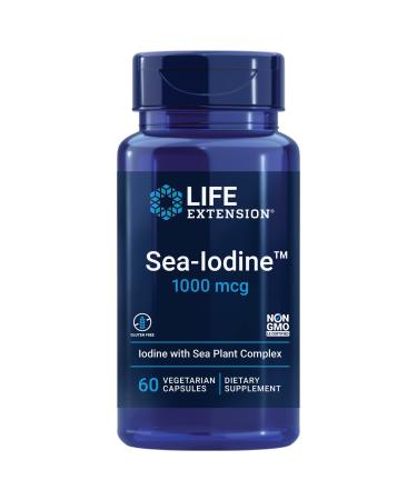 Life Extension Sea-Iodine 1000 mcg 60 Vegetarian Capsules