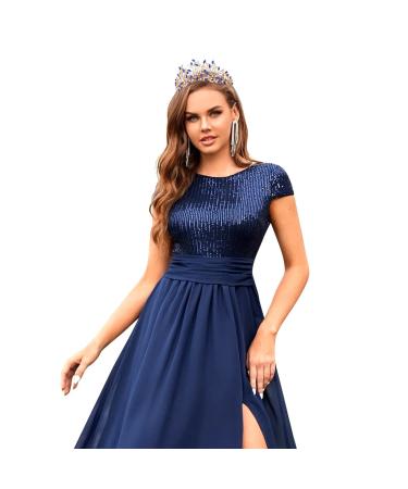 ToBaToBa Blue Crowns for Women - Vintage Gothic Queen Crown Princess Wedding Tiara - Buy Online on GoSupps.com