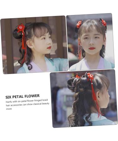 minkissy 1 Pair Hair Accessories Girls Barrettes for Hair Ponytail Hair Clip Hair Clips for Girls Kimono Hair Pin Chinese Festival Barrettes Pretty Hairpin - Buy Online on GoSupps.com