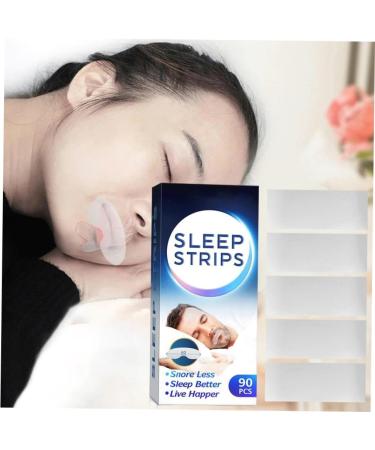 Silent Sleep Solution: Lip-Shaped Anti-Snoring Mouth Tape & Stickers | Reduce Snoring, Sleep Talk & Apnea with Sleep Aid Nasal Strips & Chin Strap - Snoring Solutions & Devices - Buy Online on GoSupps.com
