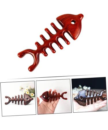 Minkissy Multifunctional Massage Comb - Body & Face Massager Salon Hair Brush Children's Creative Tractors Sandalwood & Rosewood Hairdressing Tools - Buy Online on GoSupps.com