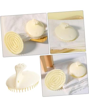 Magiclulu 4-Piece Shampoo Massage Comb Set - Anti-Hair Loss Shower Accessories for Teenage Girls | Scalp Peeling Body Wash Brushes - Buy Online on GoSupps.com