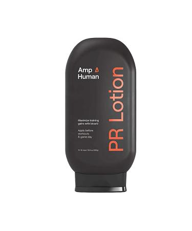 Amp Human PR Lotion  Performance & Recovery Bicarb Sports Lotion  Bottle (300g) 10.58 Ounce (Pack of 1)