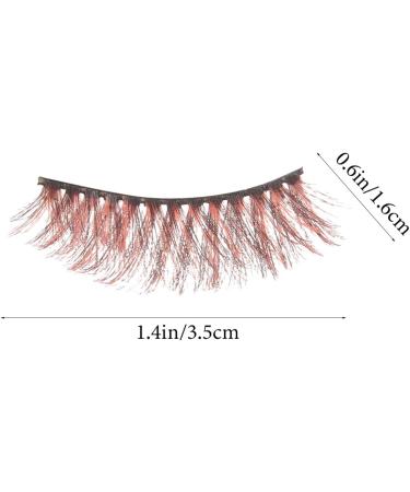 minkissy 4 Pairs Natural Fake Lashes Natural False Lashes Natural False Eyelashes Colored False Eyelashes False Lashes Wispy False Eyelashes Fluffy Fake Eyelashes 3d Curly Imitation - Buy Online on GoSupps.com