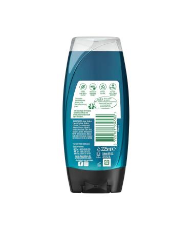 Duschdas 3-in-1 Shower Gel & Shampoo for Men - Fresh-Energy Fragrance | 6 x 225ml Pack | Refreshing Daily Shower Experience - Buy Online on GoSupps.com