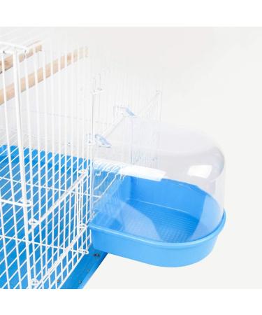 Balacoo Caged Bird Bath Bird Cage Parrot Supplies Bathing Tub for Small Brids Canary Budgerigar Cockatiel Lovebird - Buy Online on GoSupps.com