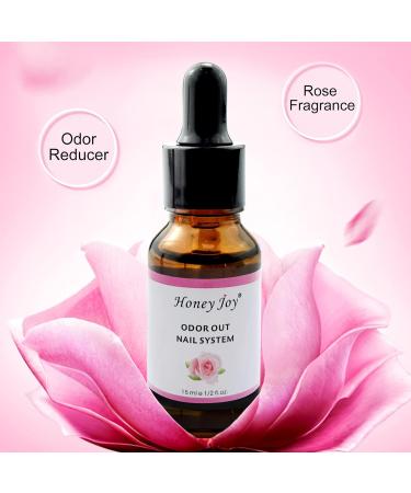 Nail Art 0.5 fl.oz Rose Fragrance Odorizer Acrylic Odor Reducer Liquid ODOR OUT Odorless Monomer Removal with Brush Pack of 1 HJ-NAP010  - Buy Online on GoSupps.com