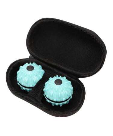 FRCOLOR 1pc Pressure Release Toy Massage Balls Decompression Ball Ball For Stress Relief Transport 7.36x3.56cm Sky Blue