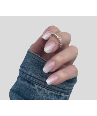 Zaubern gel4Home- nail foils UV wraps UV nail foils (Natural Babyboomer pink)