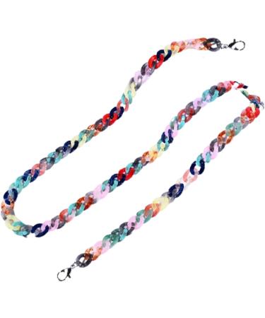 SBTRKT 5-Piece Acrylic Fiber Eye Chain for Sunglasses - Fashionable Waterproof Non-Slip Corrosion-Resistant & Durable Multicolor 72cm - Buy Online on GoSupps.com